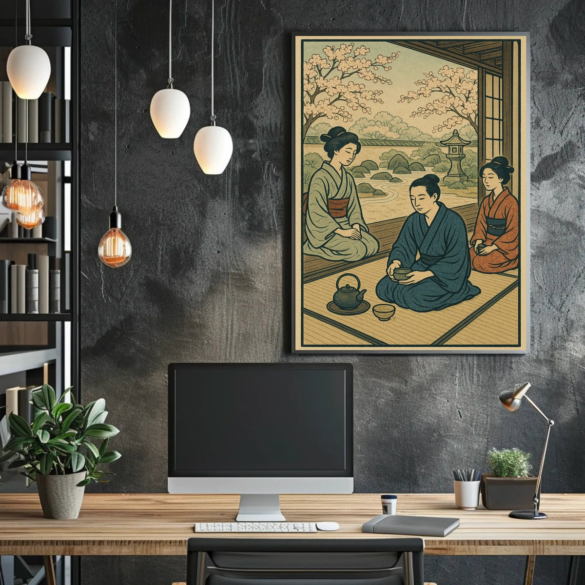 Tranquil Tea Ceremony Poster
