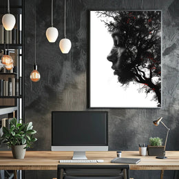 Nature's Reflection Poster PosterGoat