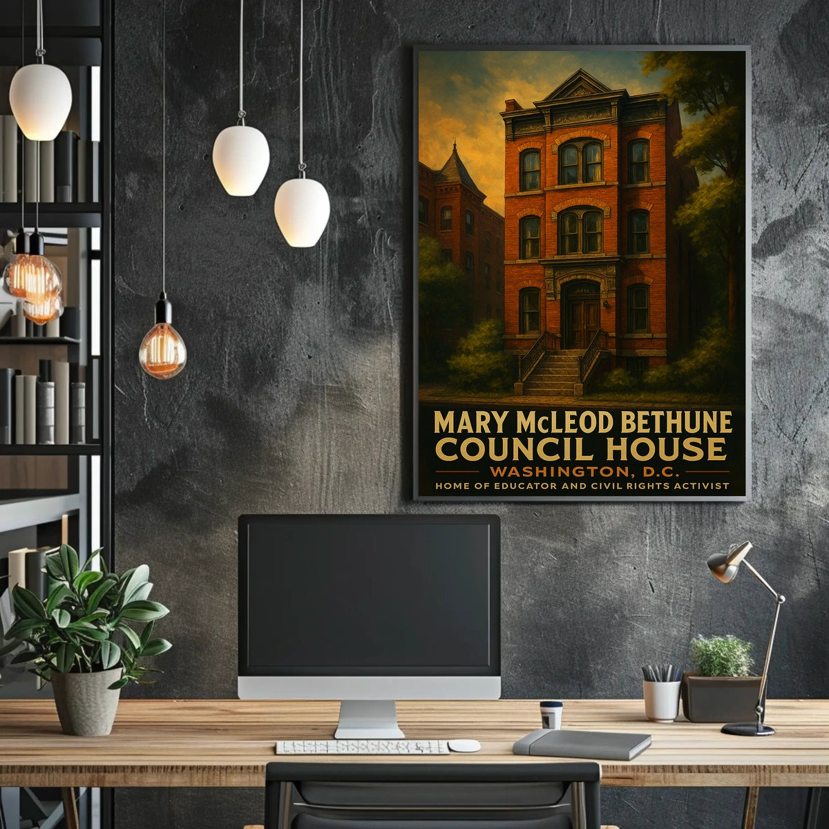 Mary Mcleod Bethune Council House Poster