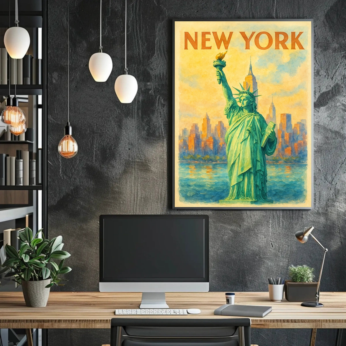 New York The Statue of Liberty Poster