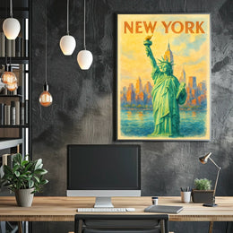 New York The Statue of Liberty Poster
