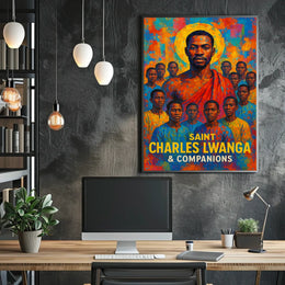Saint Charles Lwanga Companions Poster