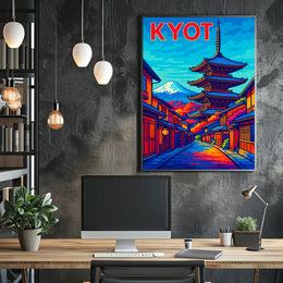 Kyoto Vibrance Poster
