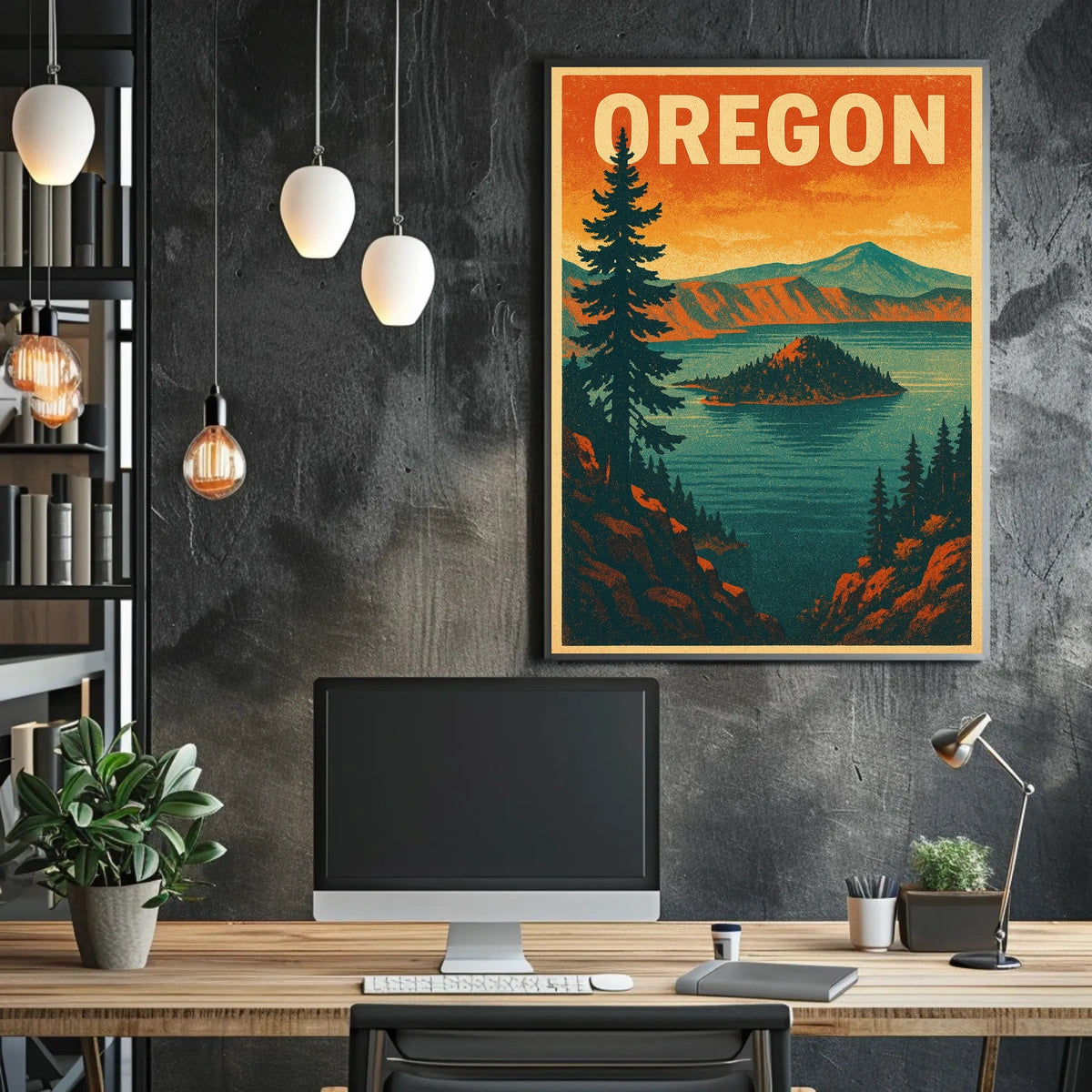 Oregon Scenic Poster