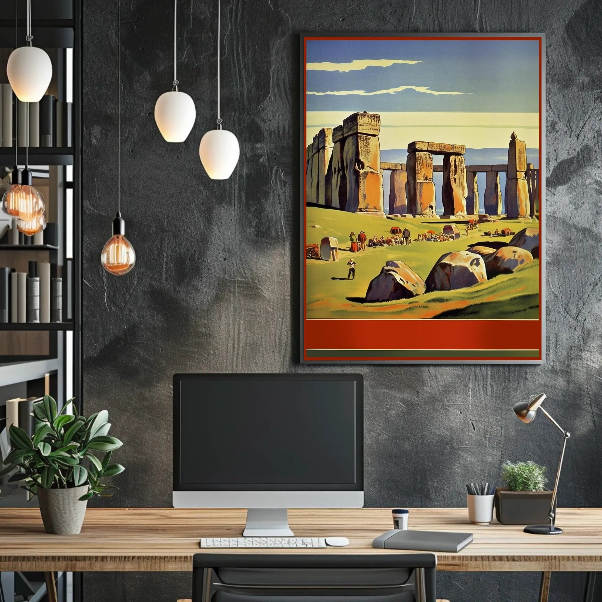 Stonehenge Gathering Poster