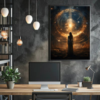 Journey To The Cosmic Realm Poster PosterGoat