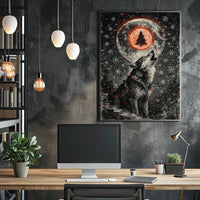 Howling Under the Winter Moon Poster