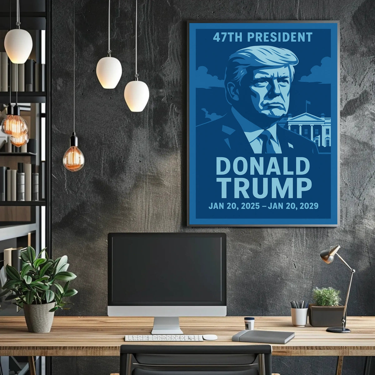 Donald Trump 47th President Poster