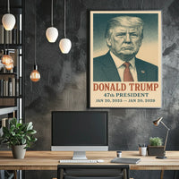 Donald Trump 47Th President Poster
