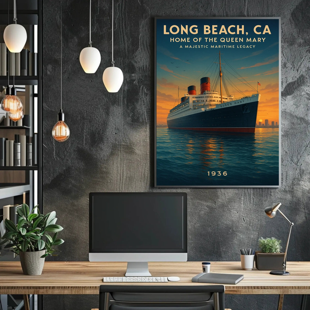 The Queen Mary A Majestic Maritime Legacy Poster