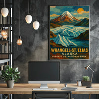 Wrangell-St. Elias National Park Poster