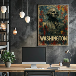 George Washington 1st President Poster