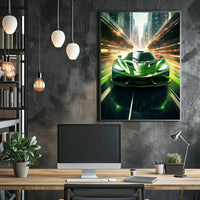 Speed In The City Poster