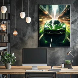 Speed In The City Poster