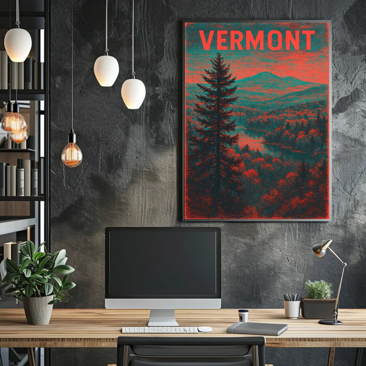 Vermont Landscape Poster