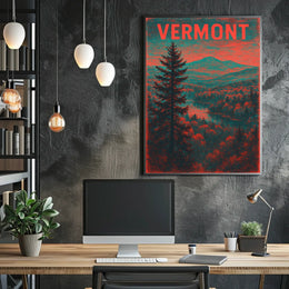 Vermont Landscape Poster