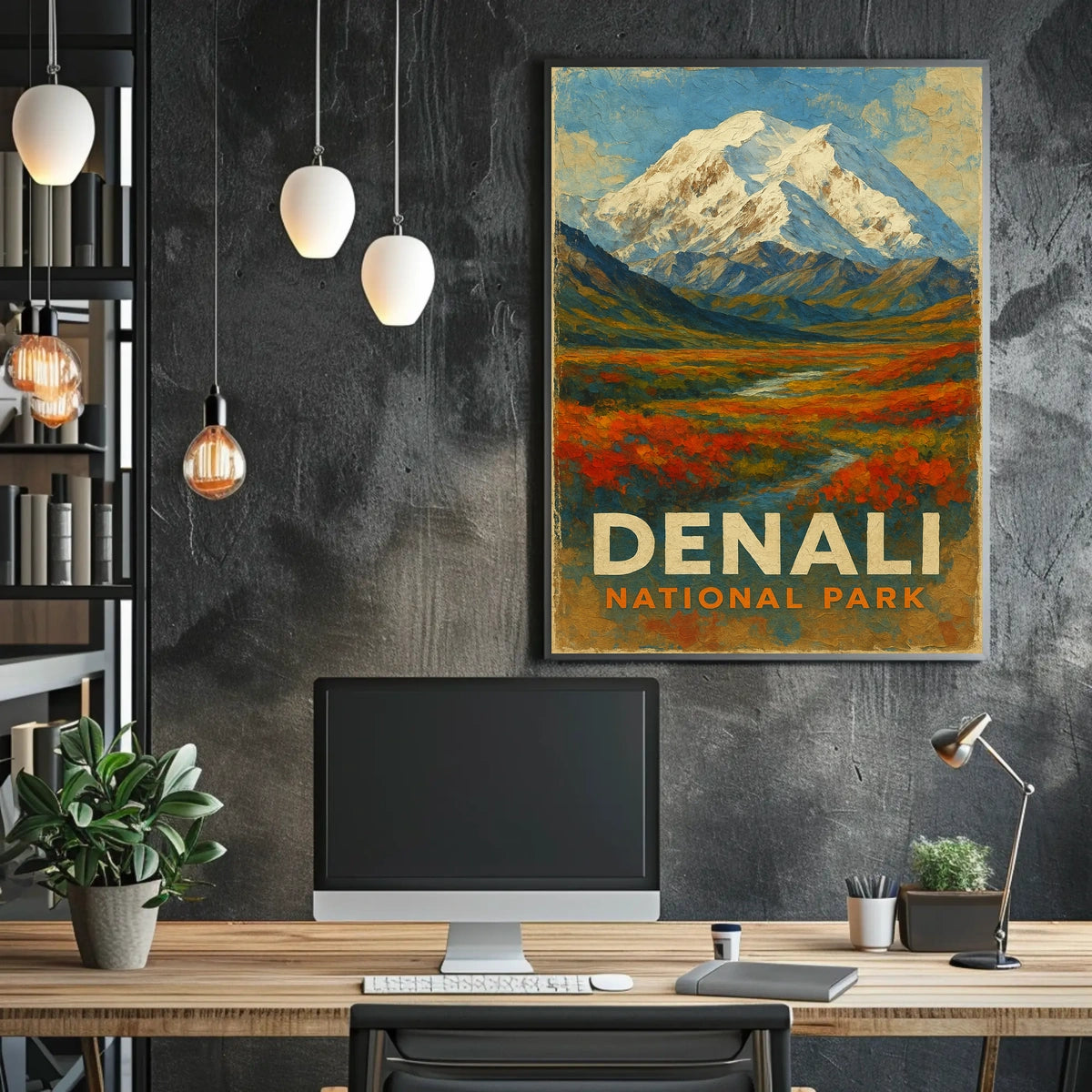 Denali National Park Poster