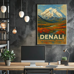 Denali National Park Poster