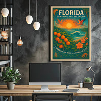Florida Sunshine and Splendor Poster PosterGoat