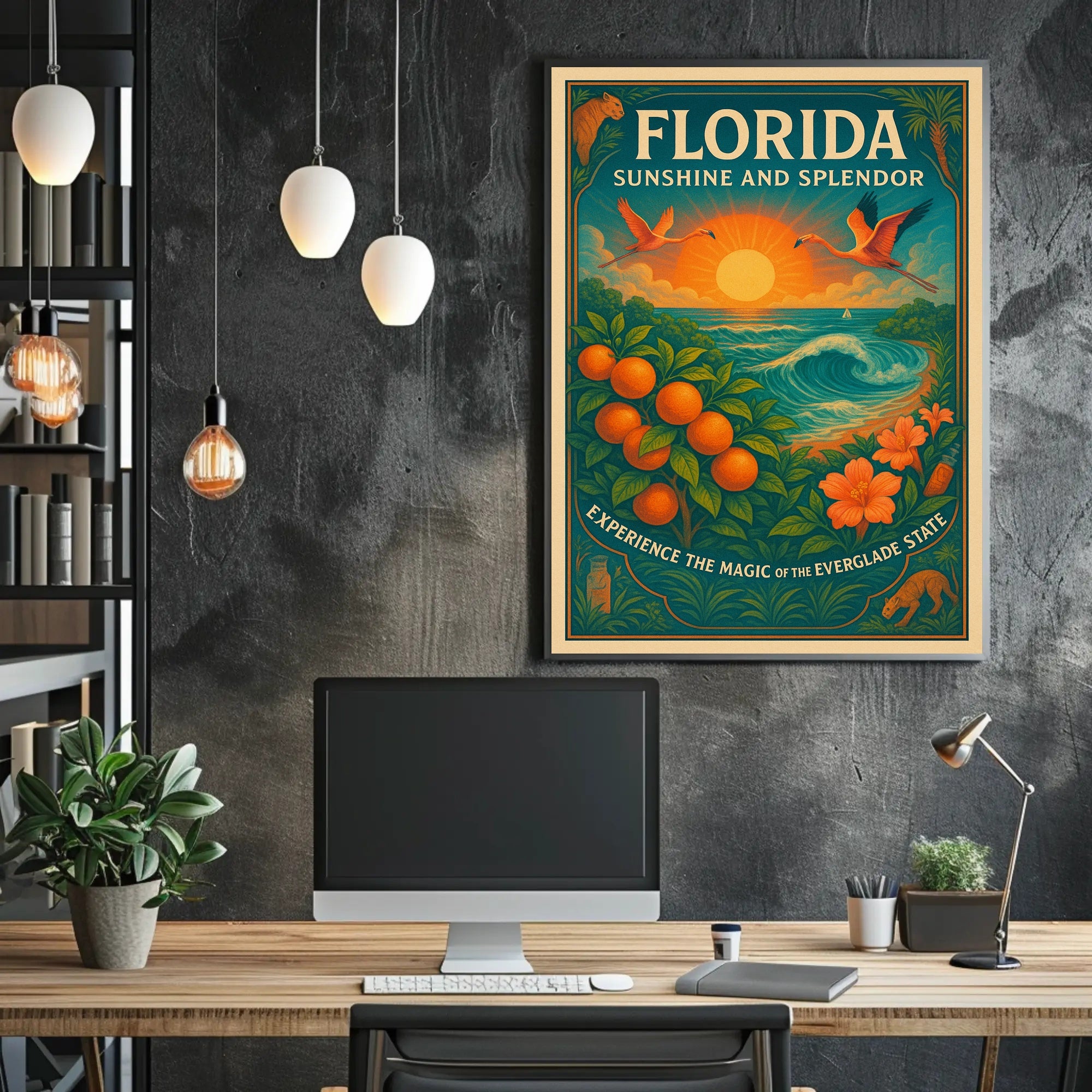 Florida Sunshine and Splendor Poster PosterGoat
