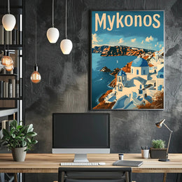 Mykonos Dreamscape Poster