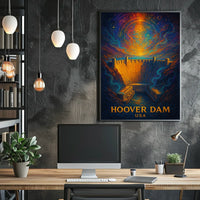 Hoover Dam USA Poster