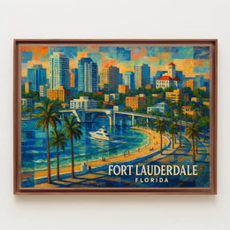 Fort Lauderdale, Florida Poster