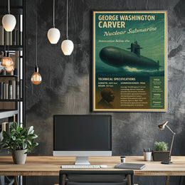 George Washington Carver  Innovation Below the Surface Poster PosterGoat