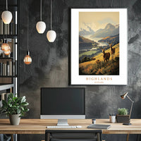Majestic Highlands Poster PosterGoat