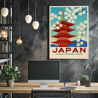Japan Japanese Government Railways Poster PosterGoat
