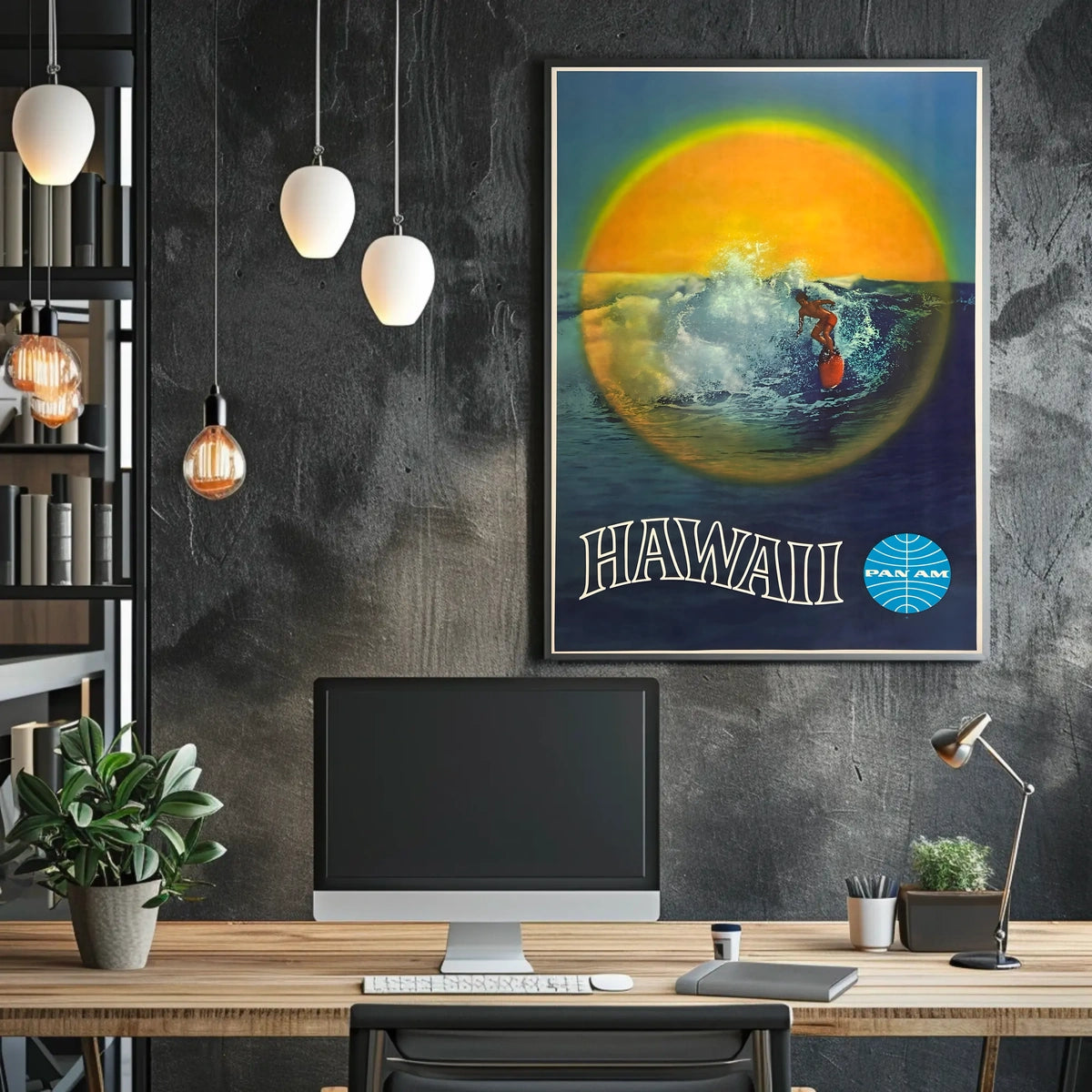 Hawaii Surf Adventure Poster