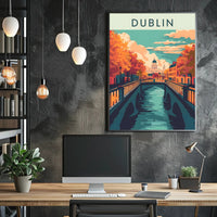 Autumn in Dublin Poster
