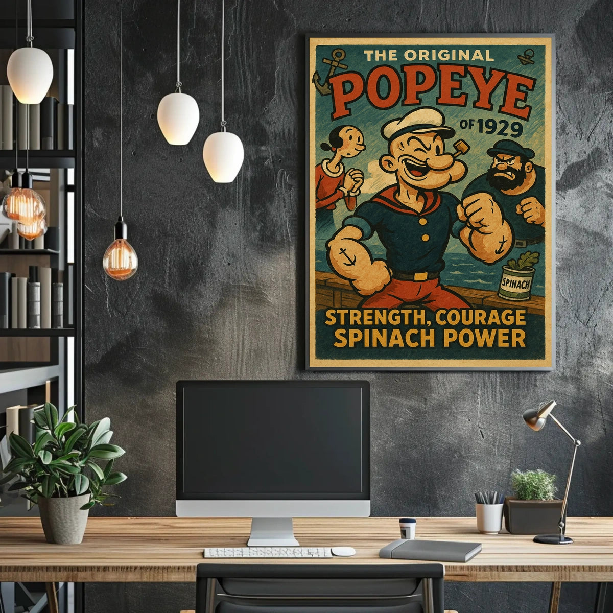 Popeye 1929 Art Poster POP-85