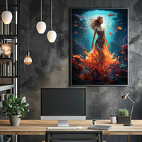 Oceanic Elegance Poster