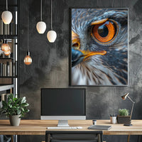 Eye of the Predator: Nature's Intensity Animal Poster PosterGoat
