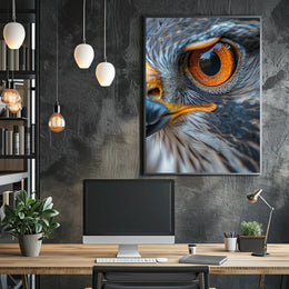 Eye of the Predator: Nature's Intensity Animal Poster PosterGoat