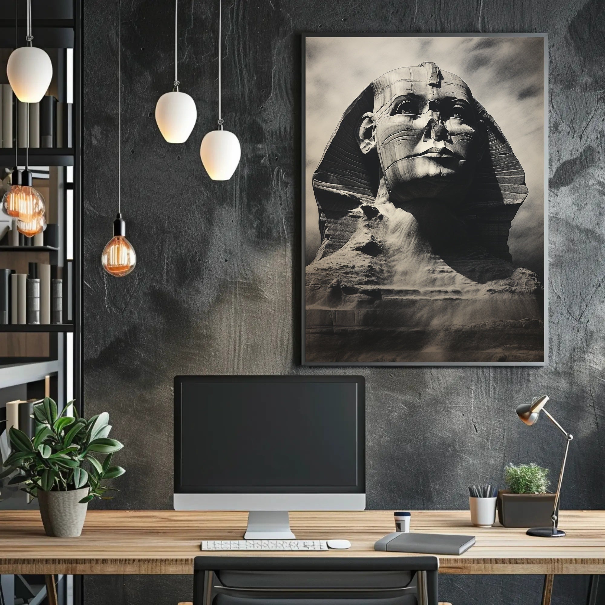 The Majestic Sphinx Poster