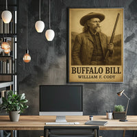 Buffalo Bill Frontier Exploration Cultural or Heritage Poster