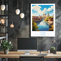 York Cityscape Poster