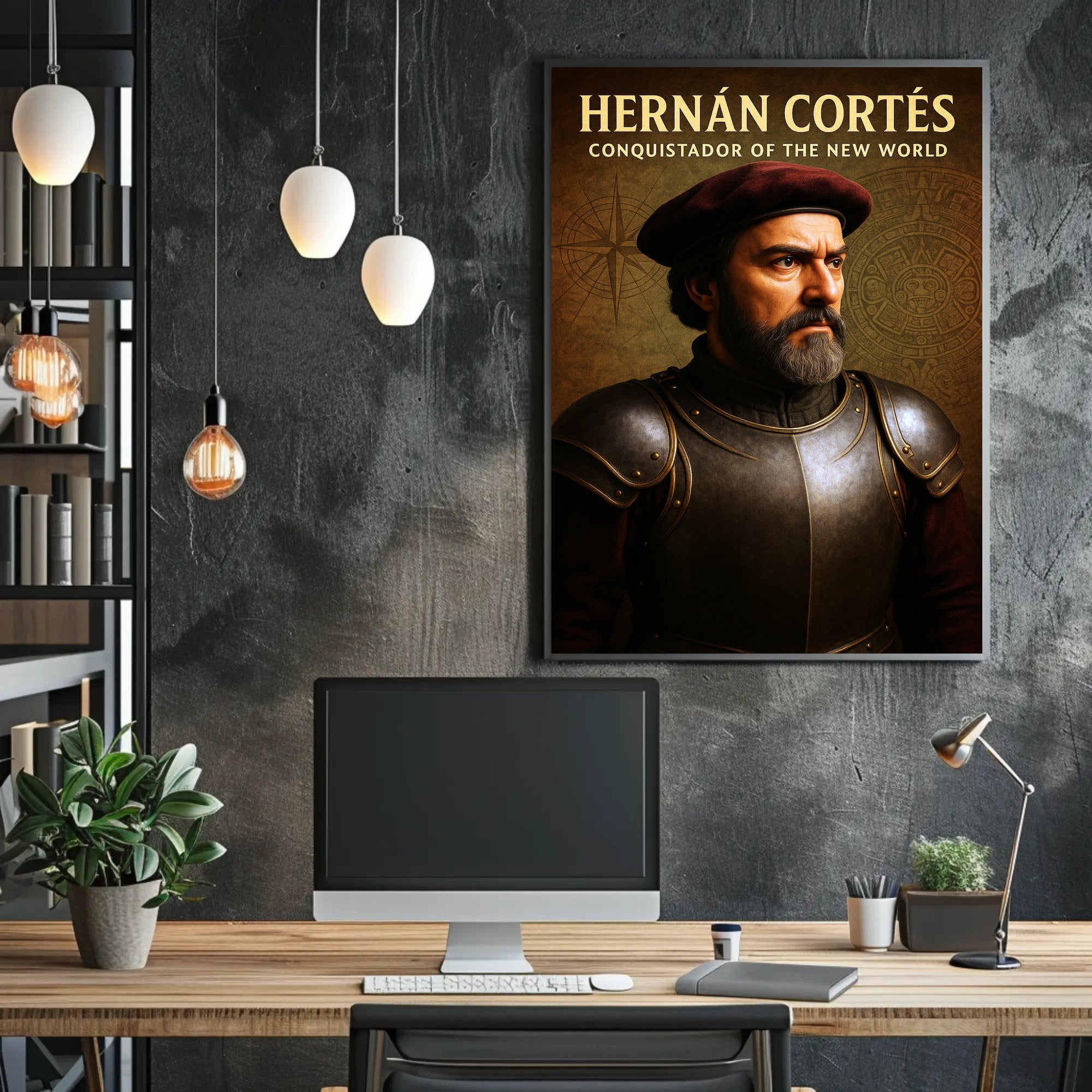 Hernán Cortés Conquistador of the New World Poster PosterGoat