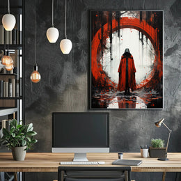 The Enigmatic Figure Poster