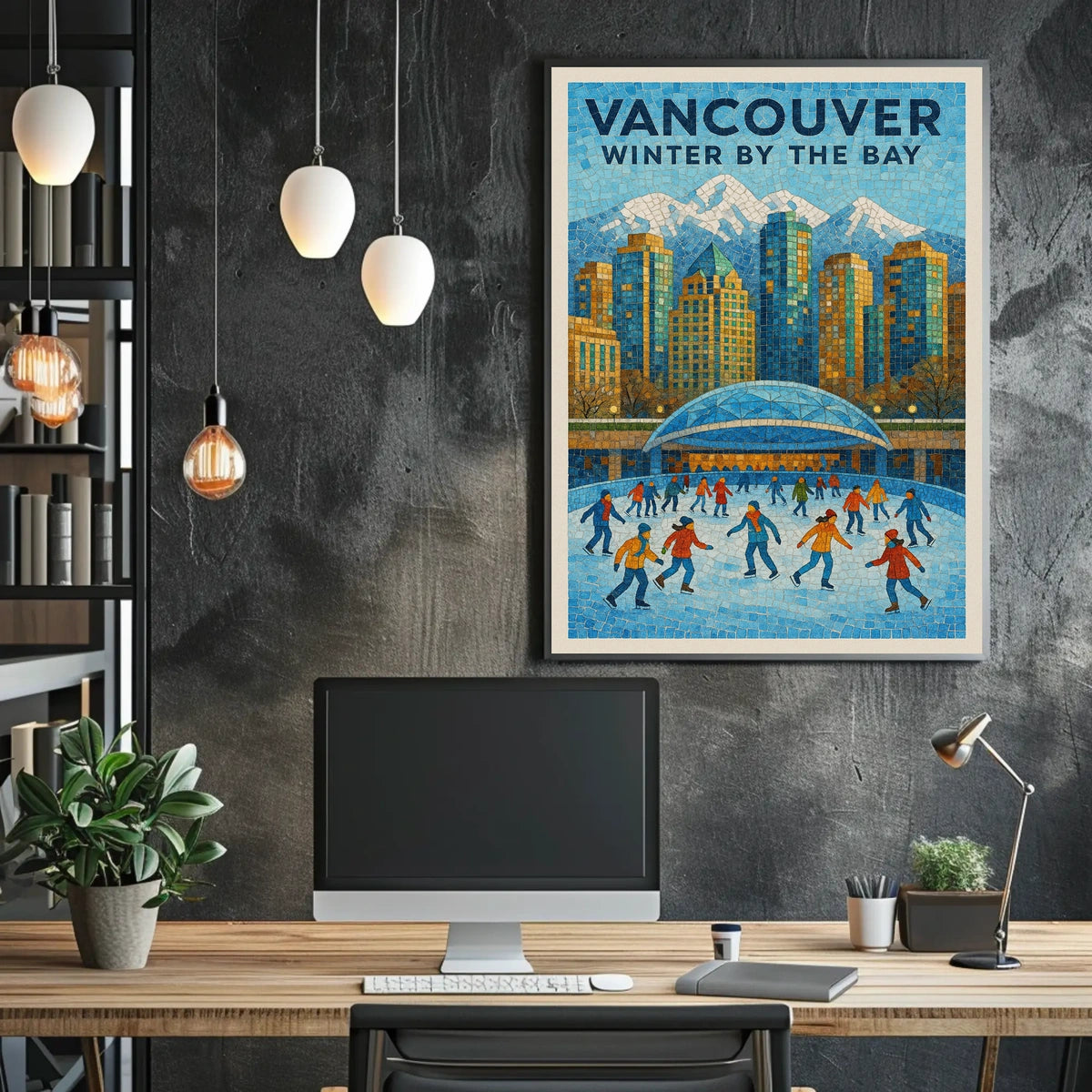 Vancouver Winter Wonderland Poster