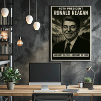 Ronald Reagan 40Th President Poster
