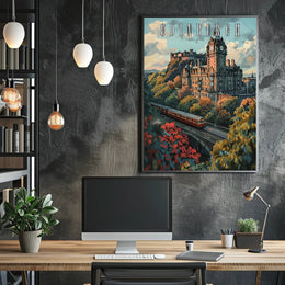 Scenic Edinburgh Poster
