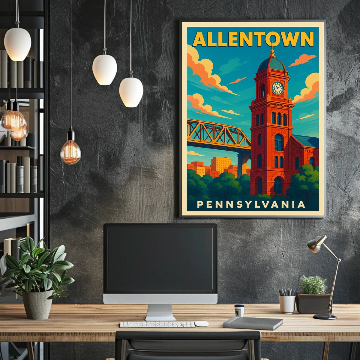 Allentown, Pennsylvania Poster