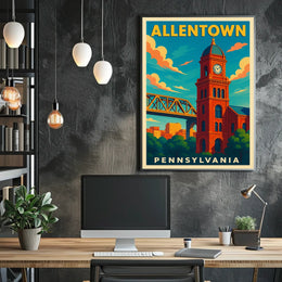 Allentown, Pennsylvania Poster