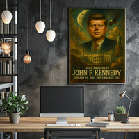 John F. Kennedy 35Th President Poster