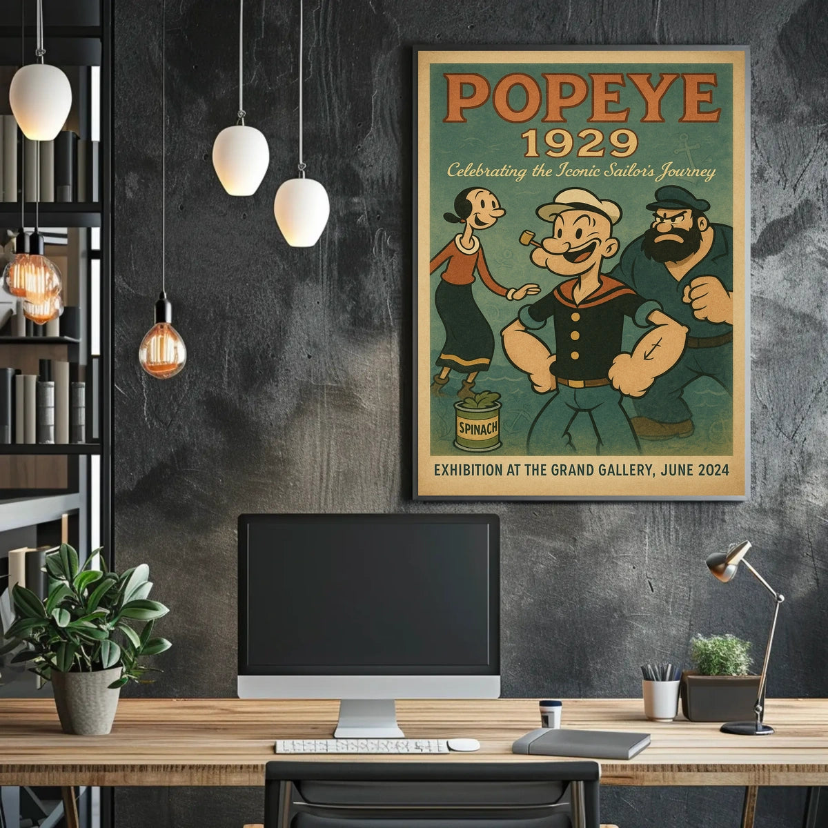 Popeye 1929 Art Poster POP-07