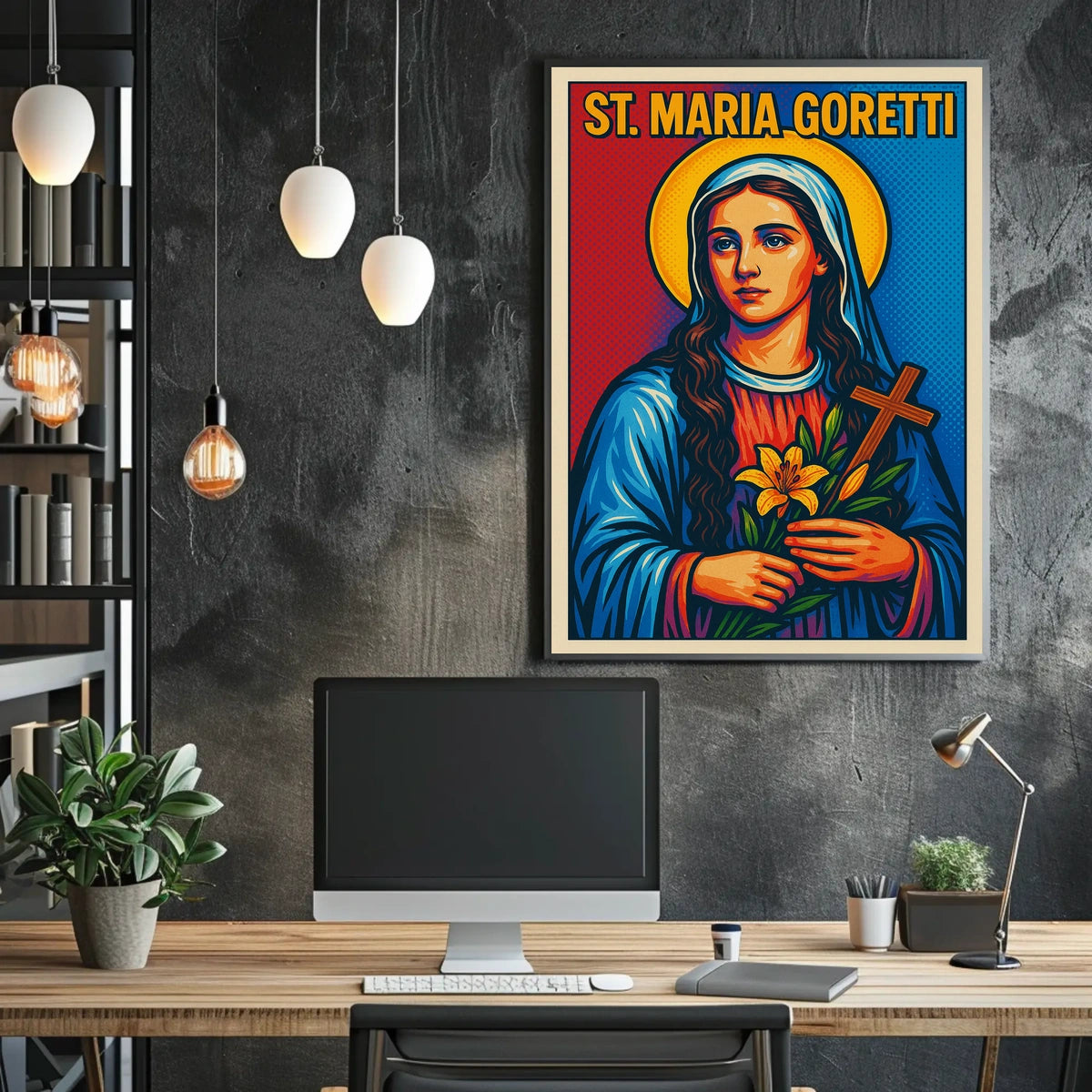 St. Maria Goretti Poster