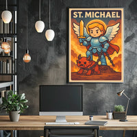 St. Michael The Archangel Poster